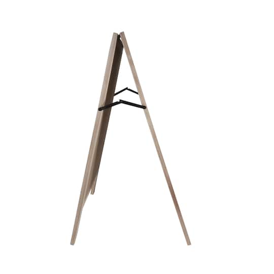 16.25" x 31.75" Wood Grain Folding Chalkboard by B2C™